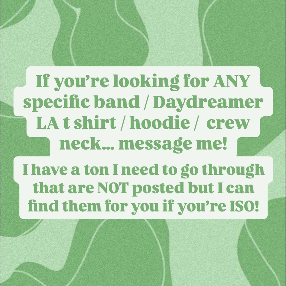 ISO Specific Daydreamer LA Pieces?!